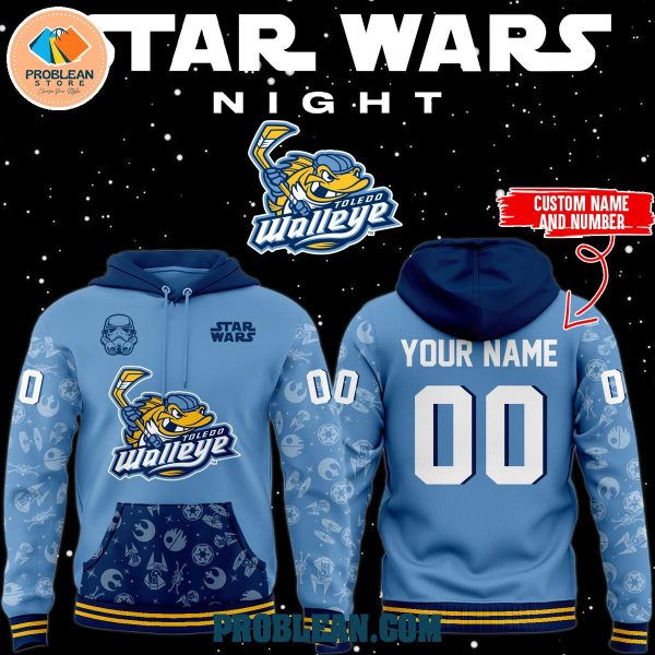 Toledo Walleye Star Wars Night Hoodie T Shirt