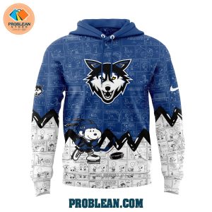 Watertown Wolves 75th Anniversary Of Peanuts Hoodie T Shirt